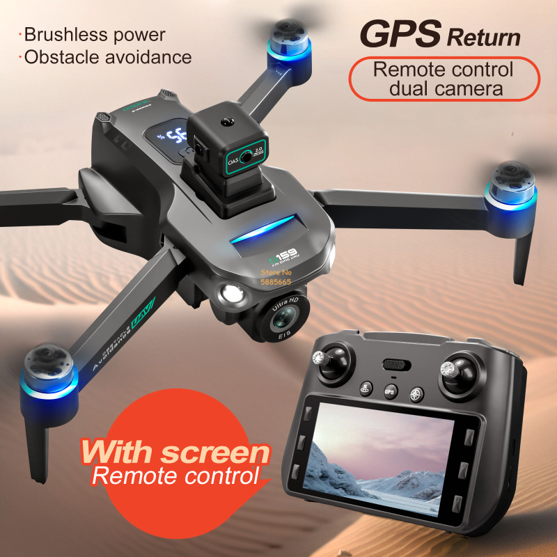 Drone Battery Case - 8K Doppia Fotocamera 5G WIFI FPV