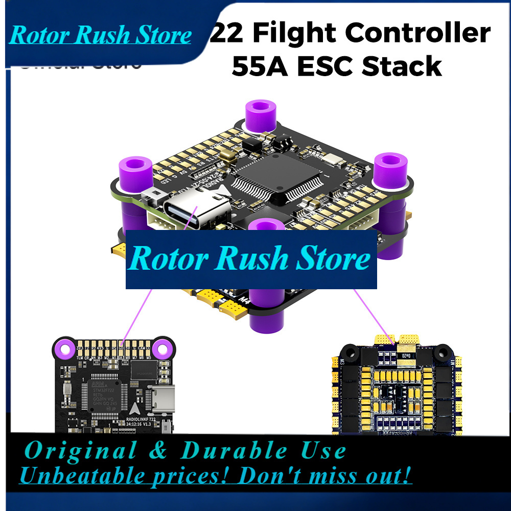 Controller di volo RoRusRadiol - Betaflight Fc F7 recensione e prezzo