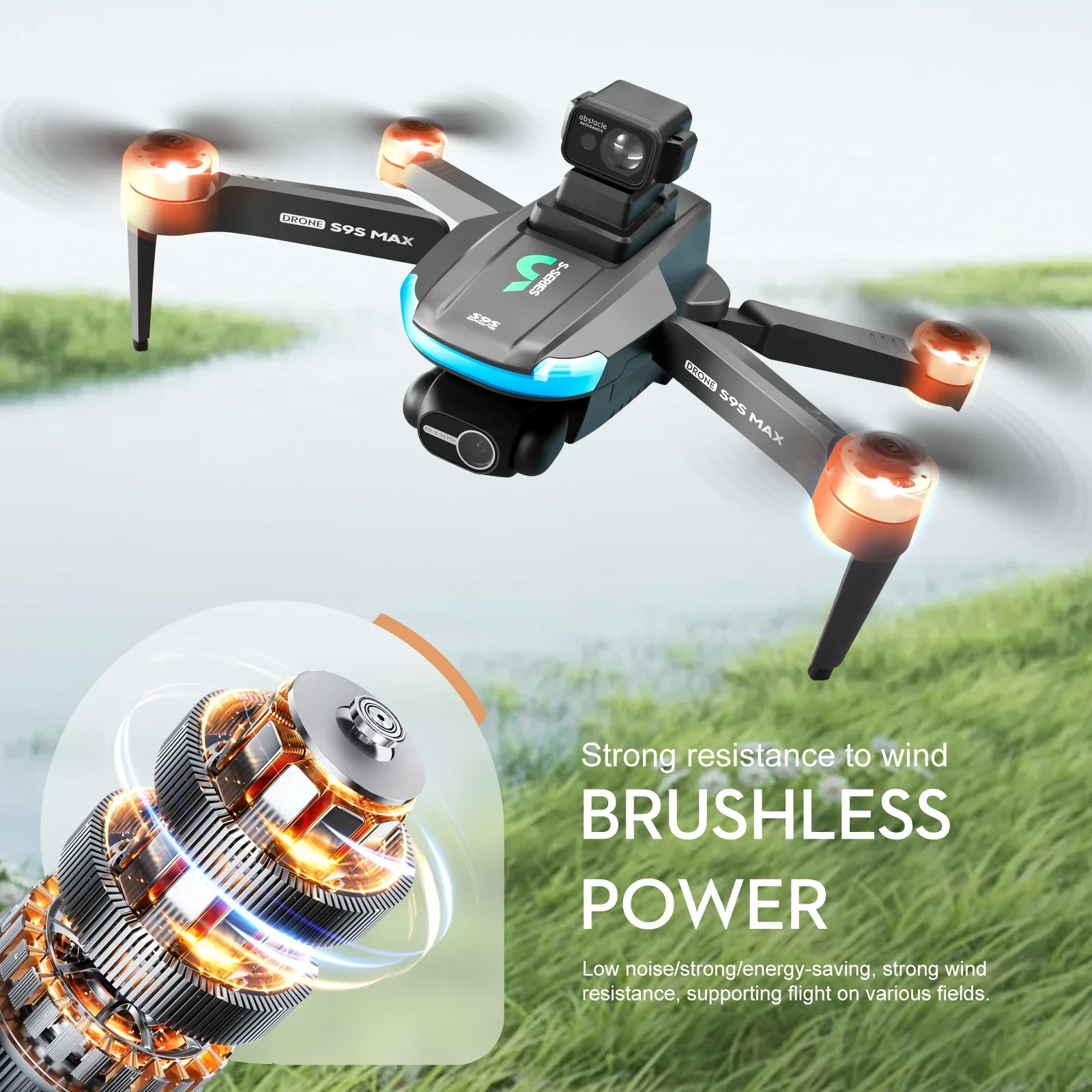 NUOVO S9S MAX MINI Drone 4K 2  - Drone Battery Case recensione e prezzo