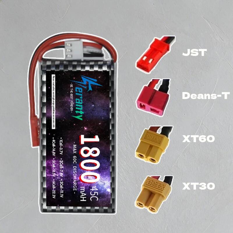 Batteria Lipo TERANTY 2S 3S 4S - Drone Battery 3S recensione e prezzo